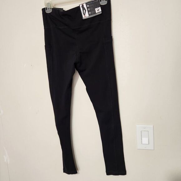 Beverly Hills polo club legging Women Medium Black Soft Cotton High Waist.   B14 - Picture 7 of 11